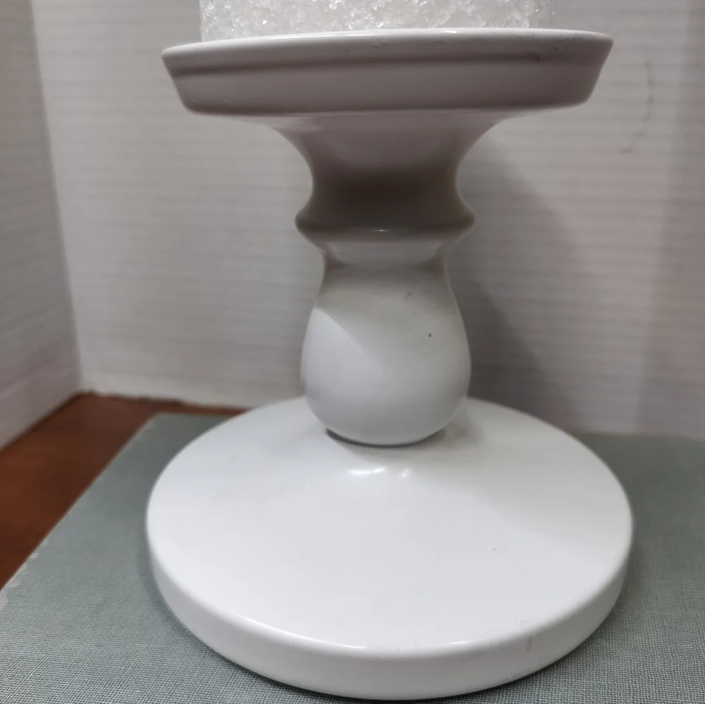 IKEA ERSÄTTA Block candle holder. White 5
